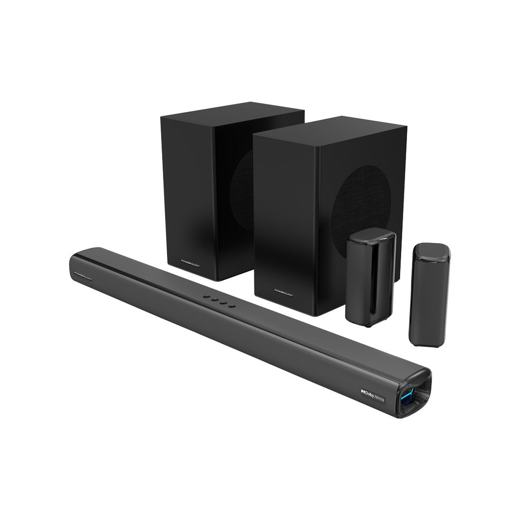 Powerology Dual Woofer Wireless Home Theater