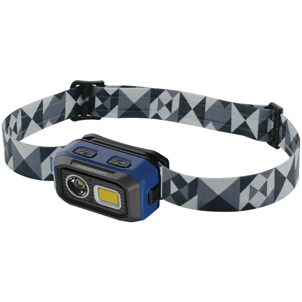 Powerology Bright Vision Rechargeable LED Headlamp