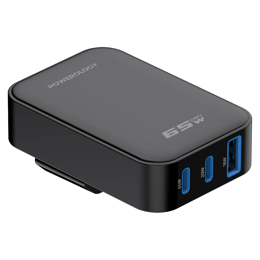 Powerology Crab Foldable GaN Charge