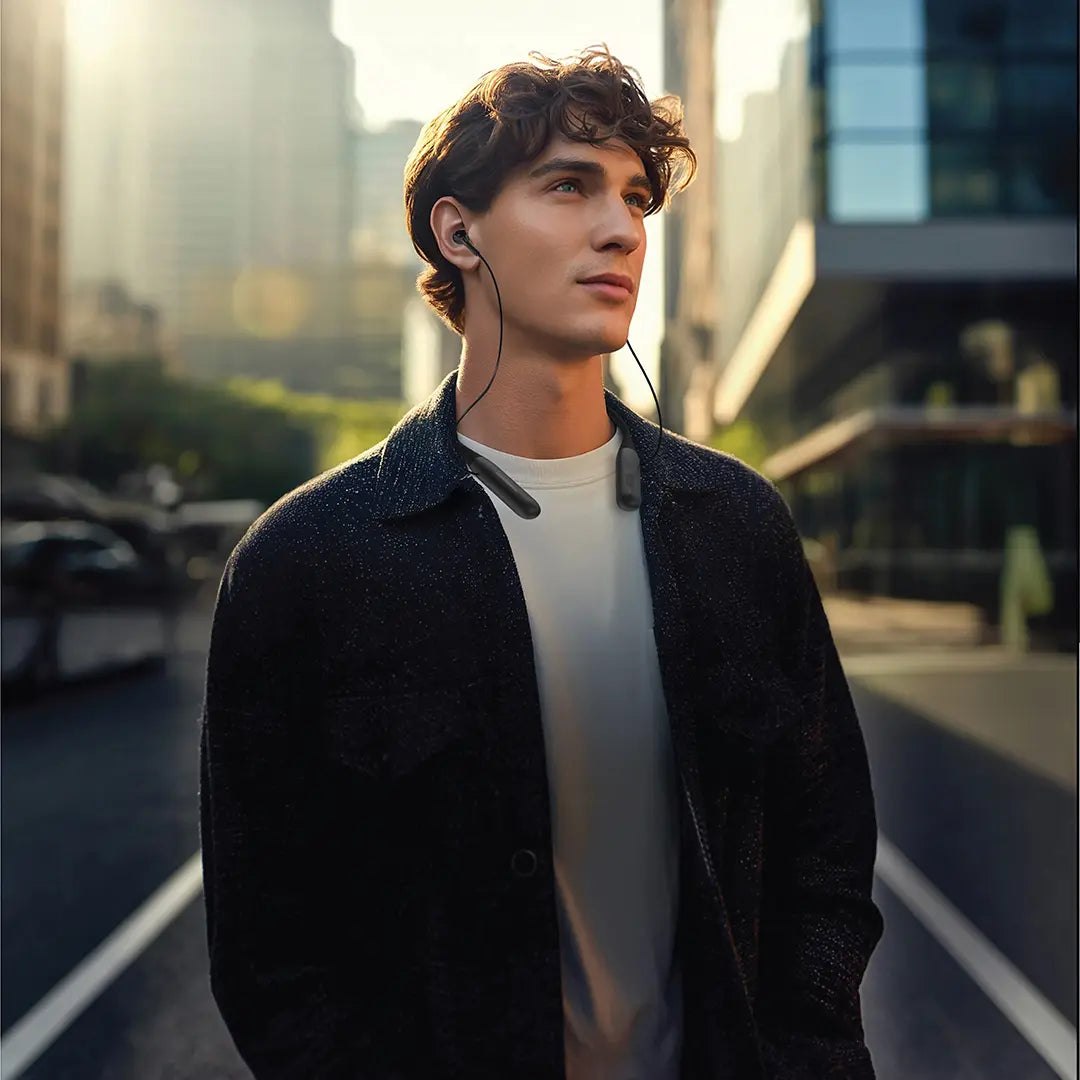 Powerology Toneflex ENC Wireless Collar Headphones