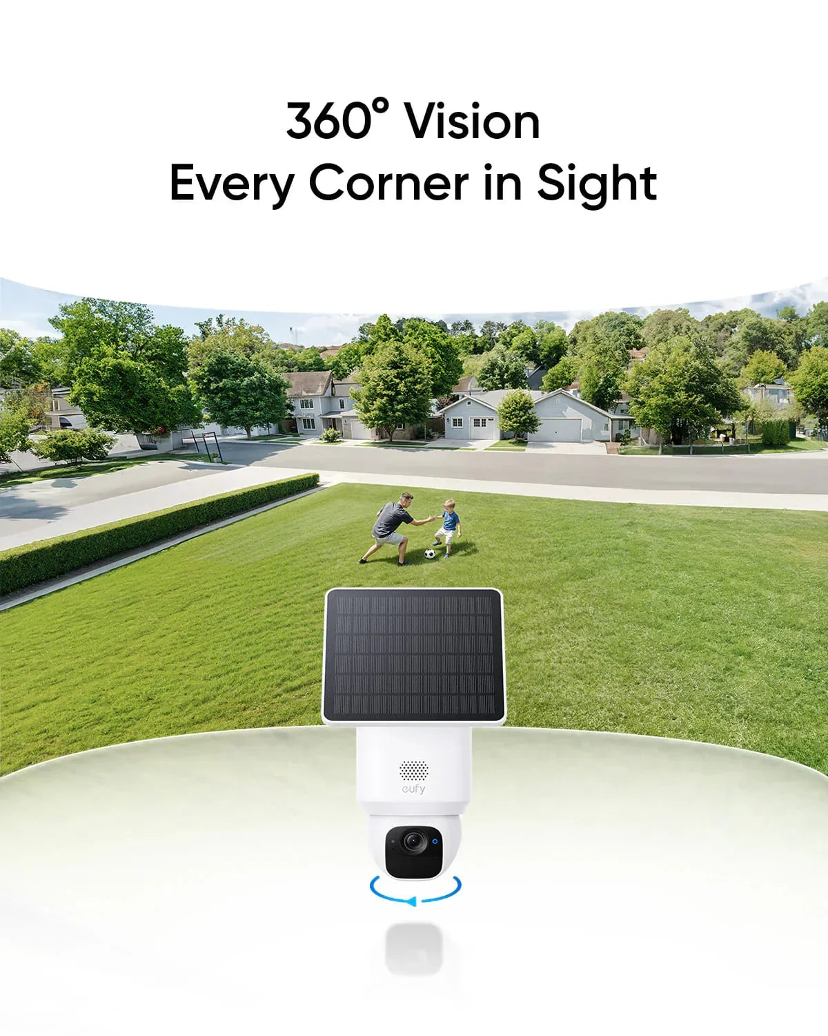 eufy Security SoloCam E30 2K Pan & Tilt Wire-Free Camera