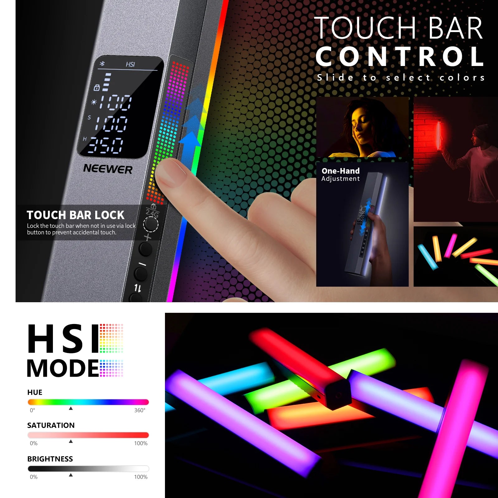 Neewer RGB1 Handheld RGB LED Video Light